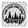 Find Your Own Road - Jeep Aufkleber