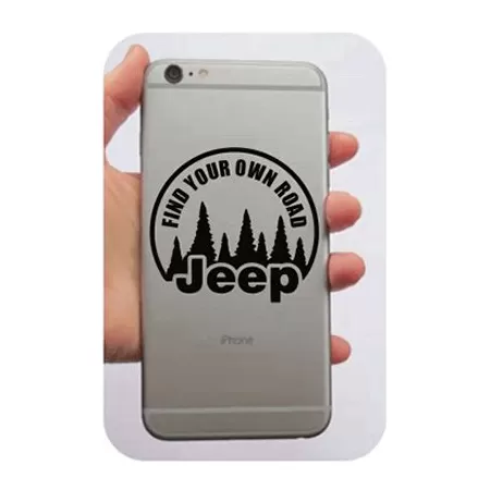 Find Your Own Road - Jeep Sticker