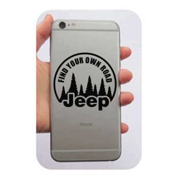 Autocollant Find Your Own Road - Jeep