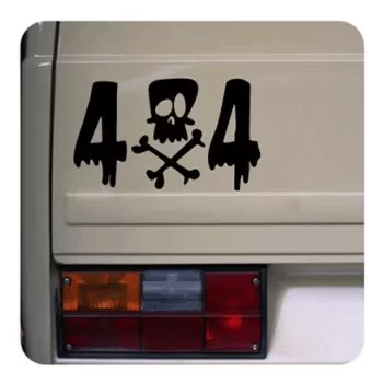 4x4 Pirata Sticker