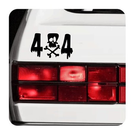 4x4 Pirata Aufkleber
