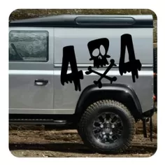 4x4 Pirata Sticker