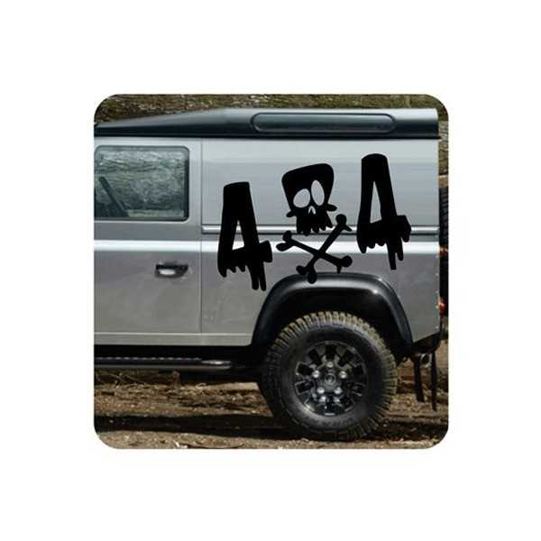 4x4 Pirata Sticker