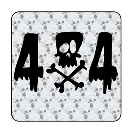 4x4 Pirata Aufkleber