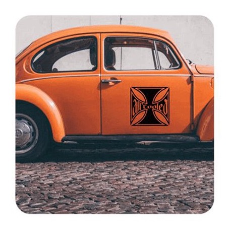 Pegatina Aircooled Malta. Vinilo de alta calidad, soporta perfectamente la intemperie, apto incluso para náutica. Pégala donde q