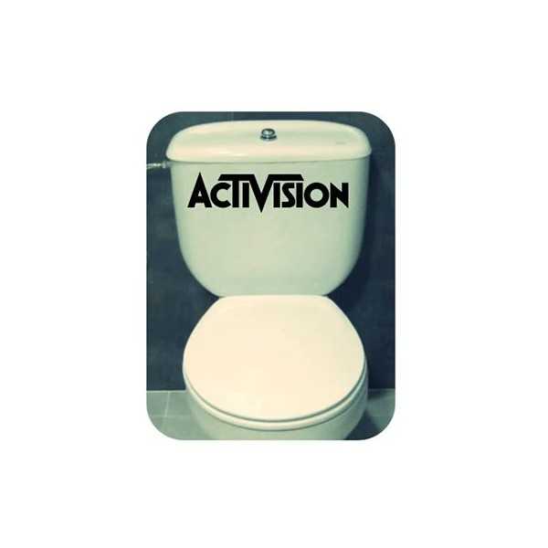 Pegatina Activision. Vinilo de alta calidad, soporta perfectamente la intemperie, apto incluso para náutica. Pégala donde quiera