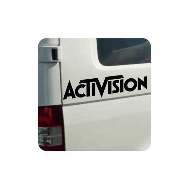 Pegatina Activision. Vinilo de alta calidad, soporta perfectamente la intemperie, apto incluso para náutica. Pégala donde quiera