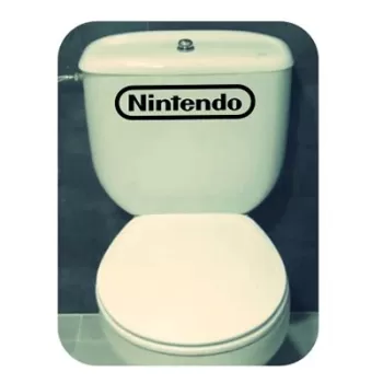 Pegatina Nintendo. Vinilo de alta calidad, soporta perfectamente la intemperie, apto incluso para náutica. Pégala donde quieras,