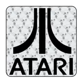 Pegatina Atari. Vinilo de alta calidad, soporta perfectamente la intemperie, apto incluso para náutica. Pégala donde quieras, un 2