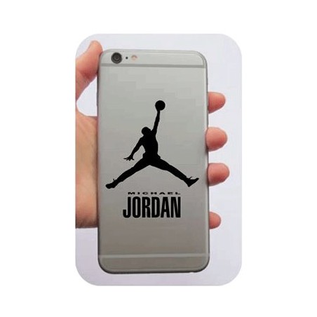 Pegatina Michael Jordan. Vinilo de alta calidad, soporta perfectamente la intemperie, apto incluso para náutica. Pégala donde qu