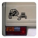 Toyota - Jeep Sticker