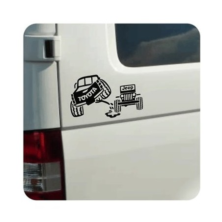 Toyota - Jeep Aufkleber