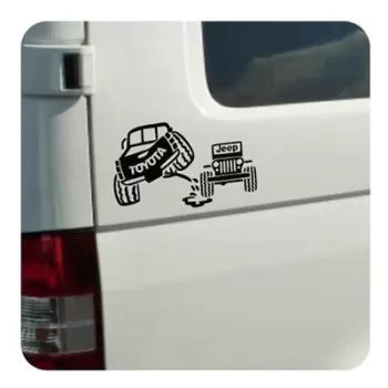 Toyota - Jeep Sticker