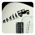 Evolucion Land Rover Sticker