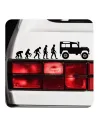 Evolucion Land Rover Sticker