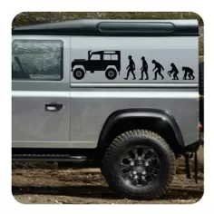 Evolucion Land Rover Sticker