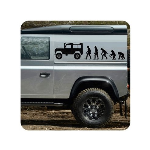 Evolucion Land Rover Aufkleber