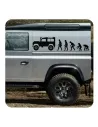 Evolucion Land Rover Sticker