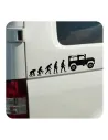 Evolucion Land Rover Sticker