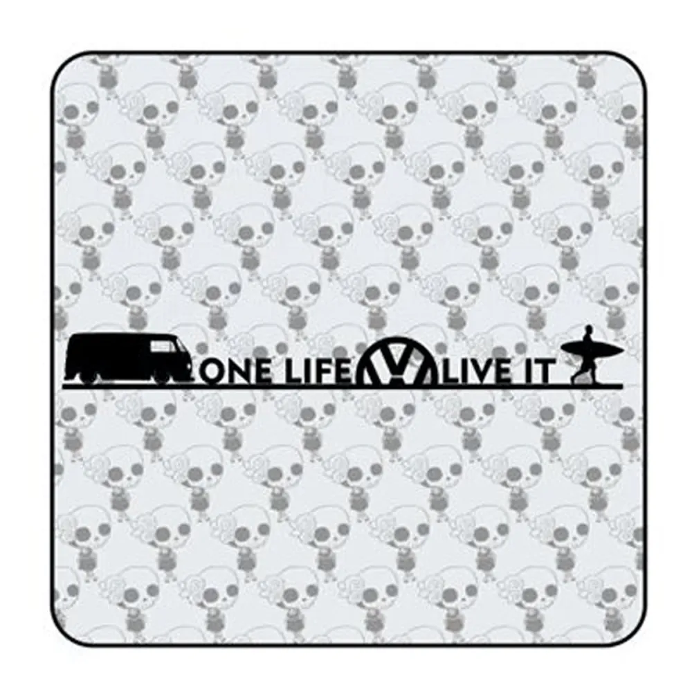 Autocollant One Life Live It - vw T2