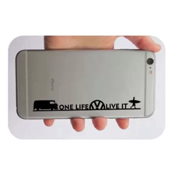 Autocollant One Life Live It - vw T2