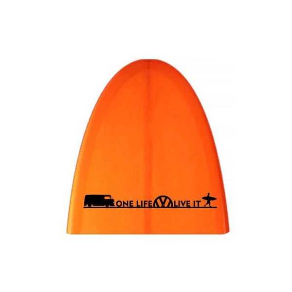Autocollant One Life Live It - vw T2