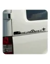 Autocollant One Life Live It - vw T2