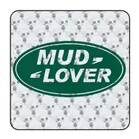 Pegatina Mud Lover. Vinilo de alta calidad, soporta perfectamente la intemperie, apto incluso para náutica. Pégala donde quieras 2