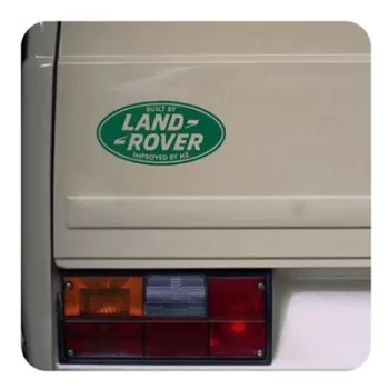 Land Rover Improved By Me Sticker