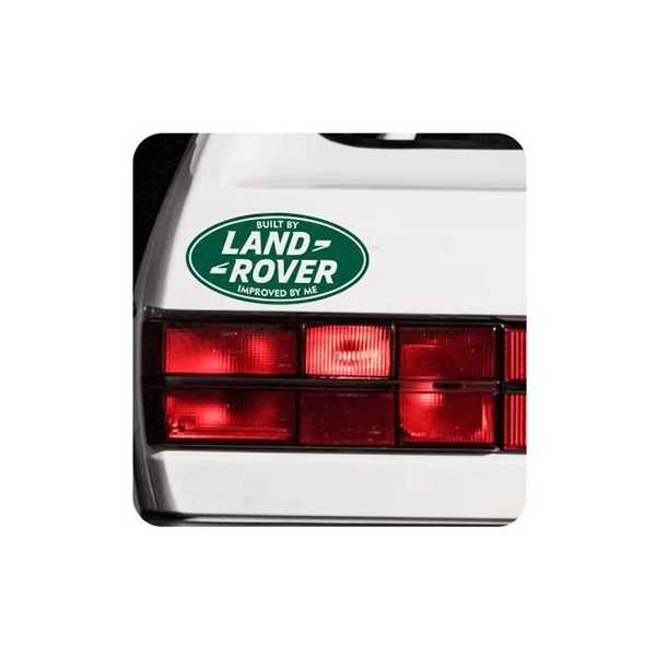 Land Rover Improved By Me Sticker