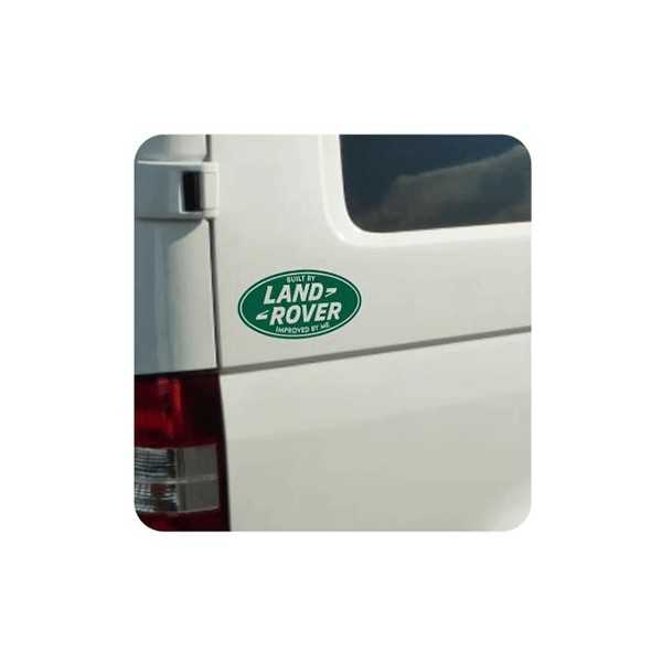 Land Rover Improved By Me Sticker