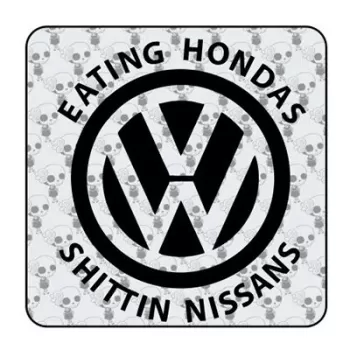 Eating Hondas Shittin Nissans Aufkleber