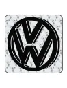 Pegatina VW Logo. Vinilo de alta calidad, soporta perfectamente la intemperie, apto incluso para náutica. Pégala donde quieras, 