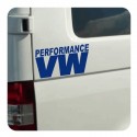 VW Performance Sticker