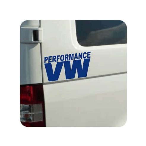 VW Performance Sticker
