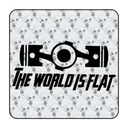 The World Is Flat Sticker 2