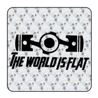 The World Is Flat Sticker 2