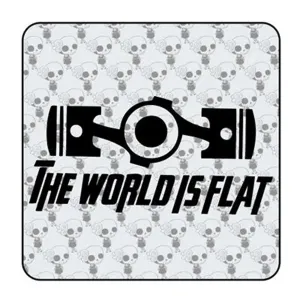 The World Is Flat Sticker 2