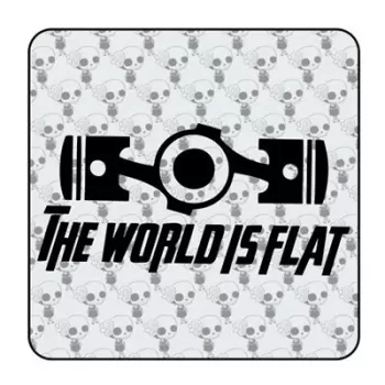 The World Is Flat Aufkleber