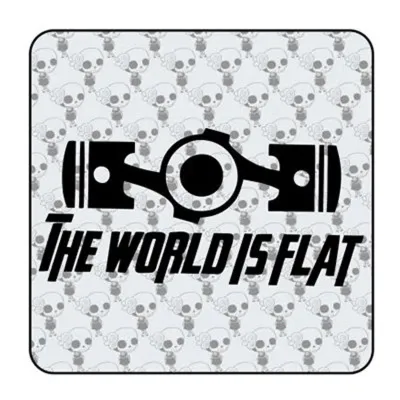 The World Is Flat Aufkleber 2
