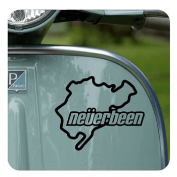 Neverbeen Sticker