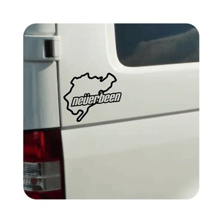 Neverbeen Sticker