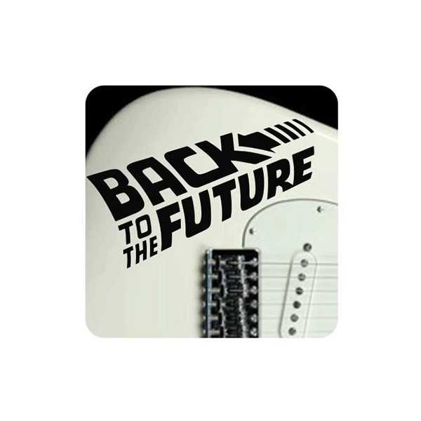Autocollant Back To The Future
