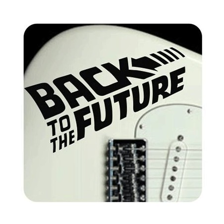 Pegatina Back To The Future. Vinilo de alta calidad, soporta perfectamente la intemperie, apto incluso para náutica. Pégala dond