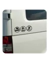 T4 Camper Life Sticker