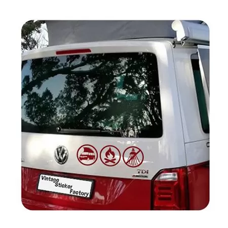 T4 Camper Life Sticker