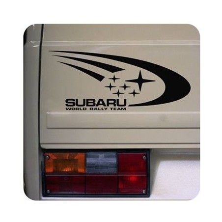 Autocollant Subaru World Rally Team