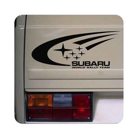 Autocollant Subaru World Rally Team