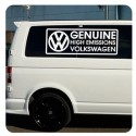 Adesivo Genuine High Emissions Volkswagen