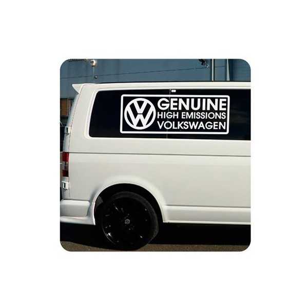 Autocollant Genuine High Emissions Volkswagen